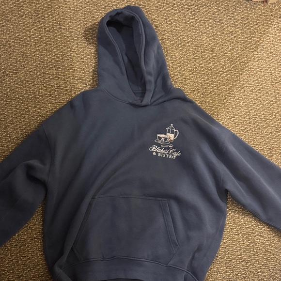 Abercrombie & Fitch Navy Blue Hoodie - Picture 1 of 2